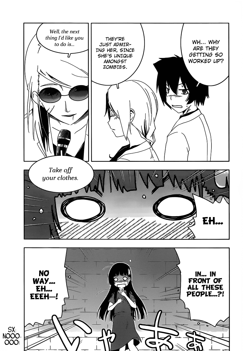Sankarea Chapter 32 page 6 - Chapter 32: Not Yet... + Zombieland +