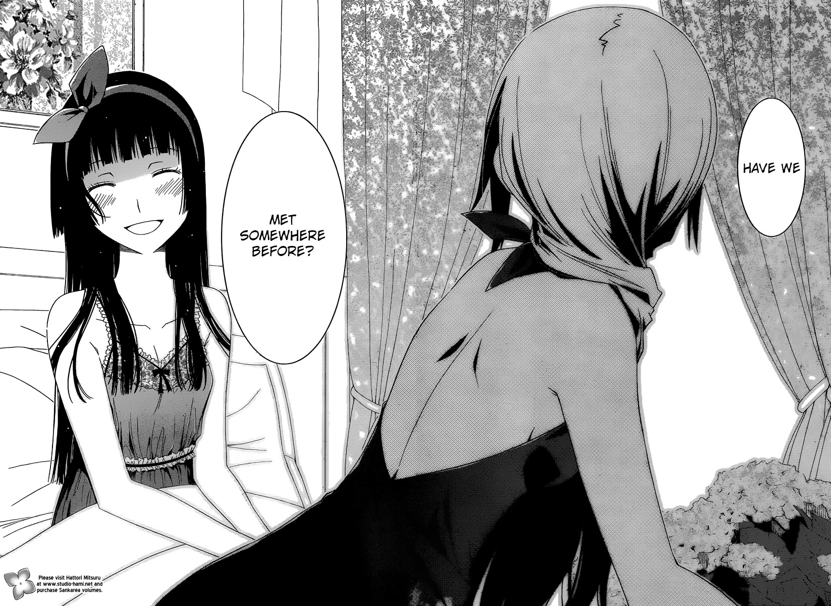 Sankarea Chapter 34 page 28 - Chapter 34: Have We... Met Before...? +Steve Niles' Remains+