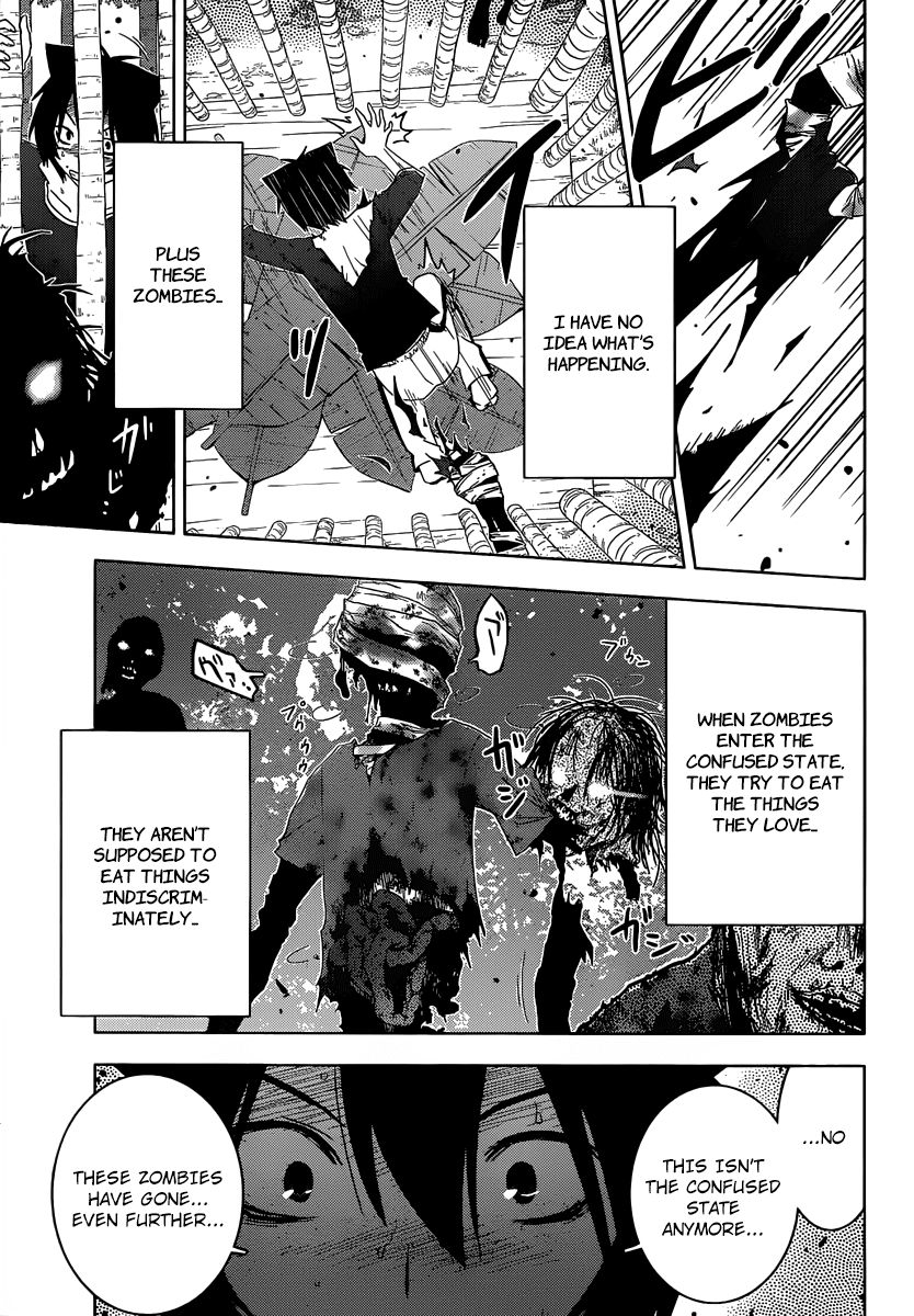 Sankarea Chapter 34 page 5 - Chapter 34: Have We... Met Before...? +Steve Niles' Remains+