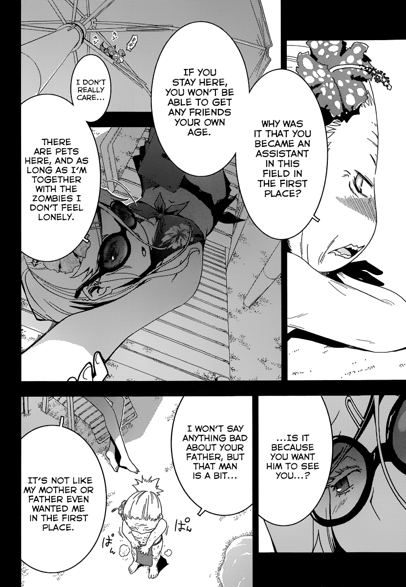 Sankarea Chapter 36 page 12 - Chapter 36: Thank... You... + Zone of the Dead +