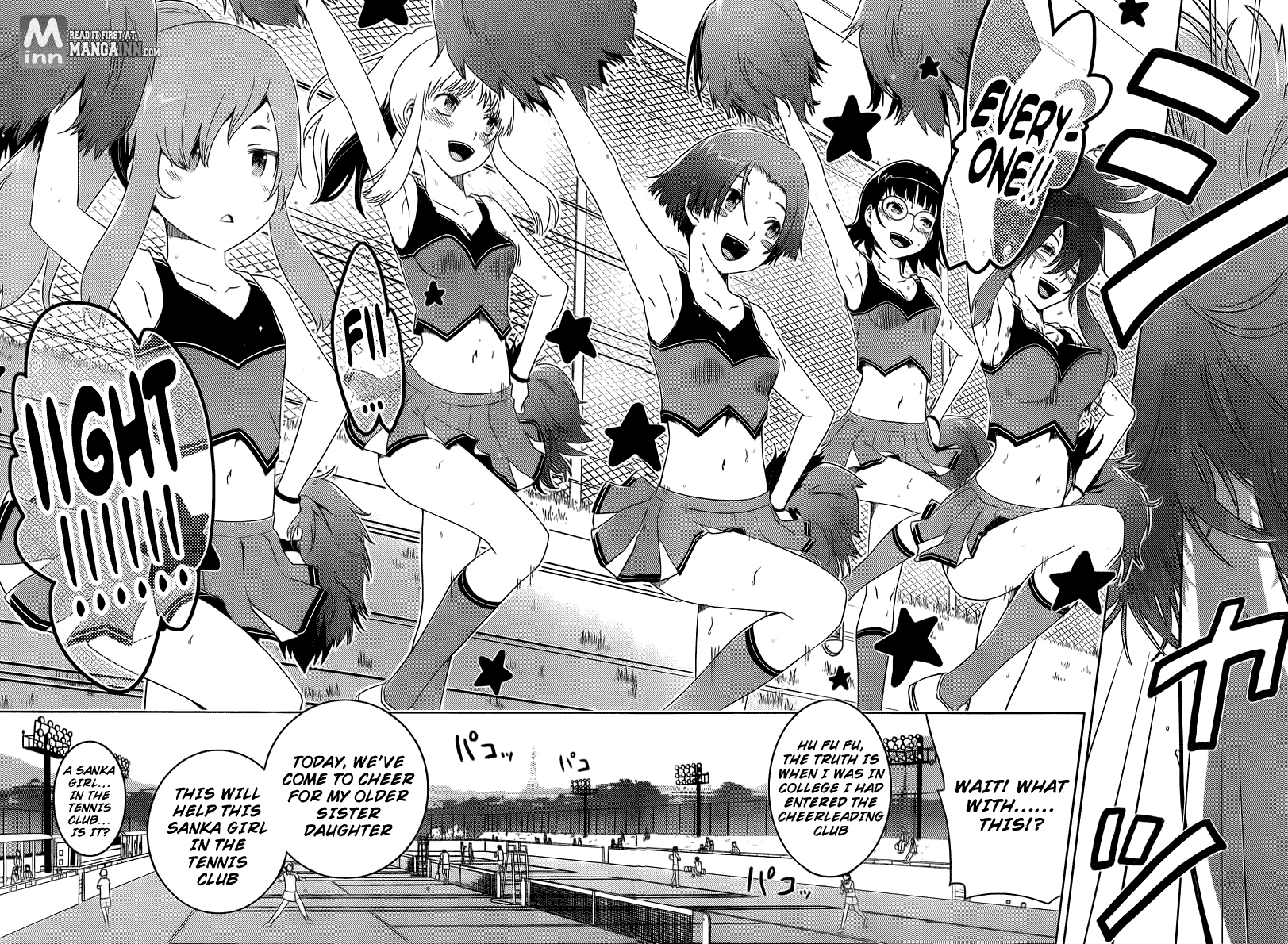 Sankarea Chapter 37 page 11 - Chapter 37: Hurray... Hurray... +Zombie Cheerleading Camp+