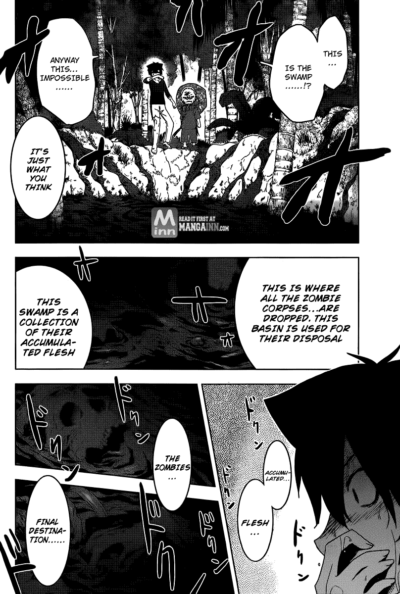 Sankarea Chapter 38 page 11 - Chapter 38: I'll Put An End... To It... + Swamp Zombies!!! +