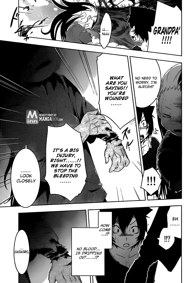 Sankarea Chapter 38 page 14 - Chapter 38: I'll Put An End... To It... + Swamp Zombies!!! +