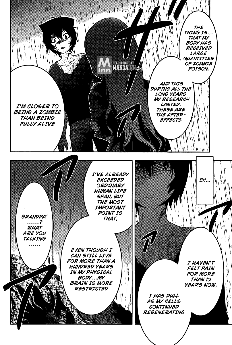 Sankarea Chapter 38 page 15 - Chapter 38: I'll Put An End... To It... + Swamp Zombies!!! +