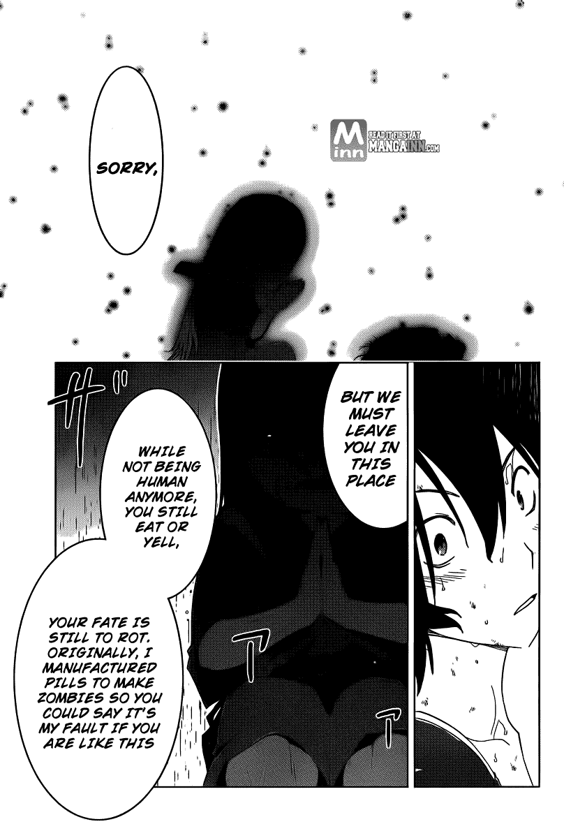 Sankarea Chapter 38 page 8 - Chapter 38: I'll Put An End... To It... + Swamp Zombies!!! +