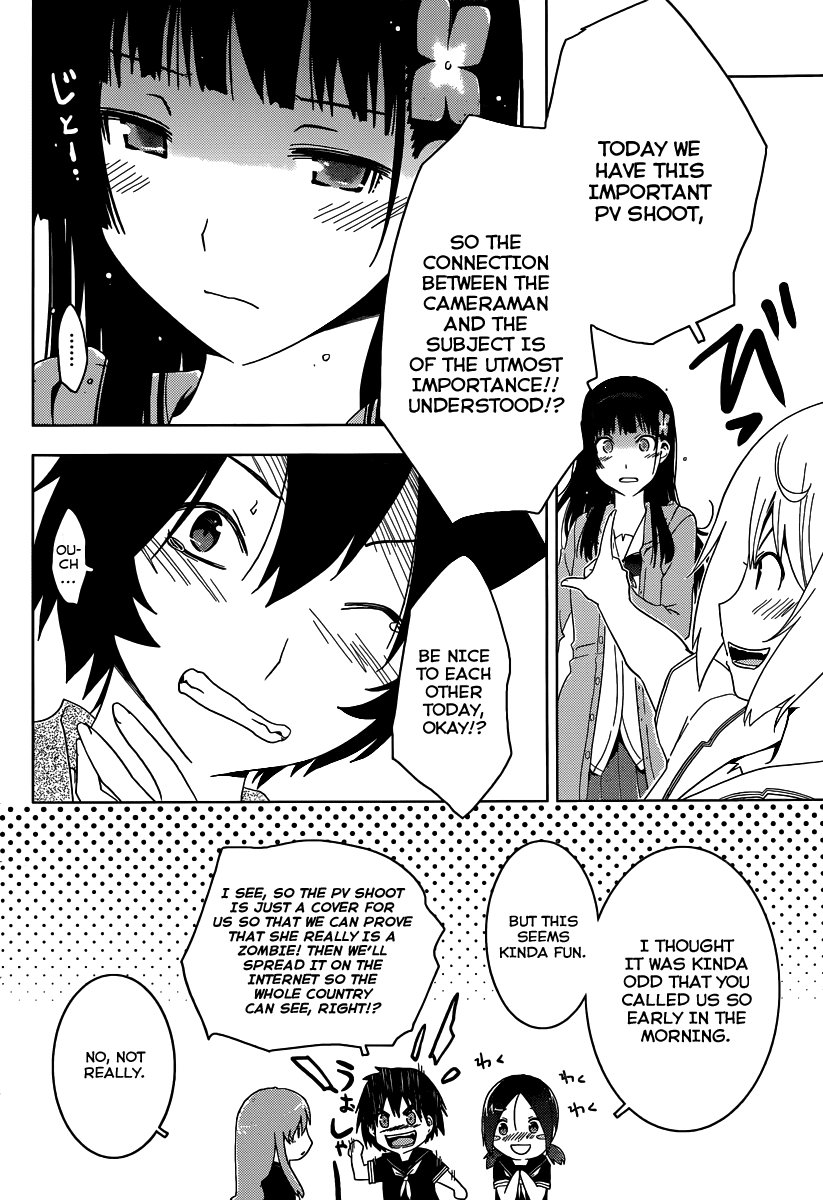 Sankarea Chapter 43 page 19 - Chapter 43: First... Experience... + Zomvideo +