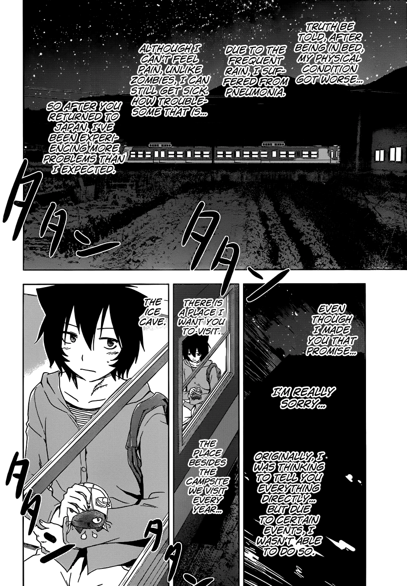 Sankarea Chapter 45 page 22 - Chapter 45: Rea... son... + 28Days Later +