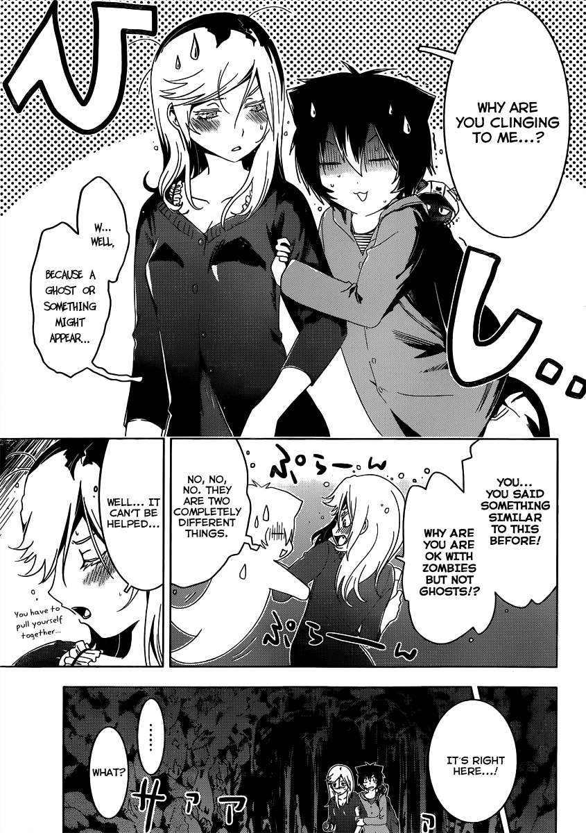Sankarea Chapter 46 page 15 - Chapter 46: Yuzu... na... + Dead Snow +