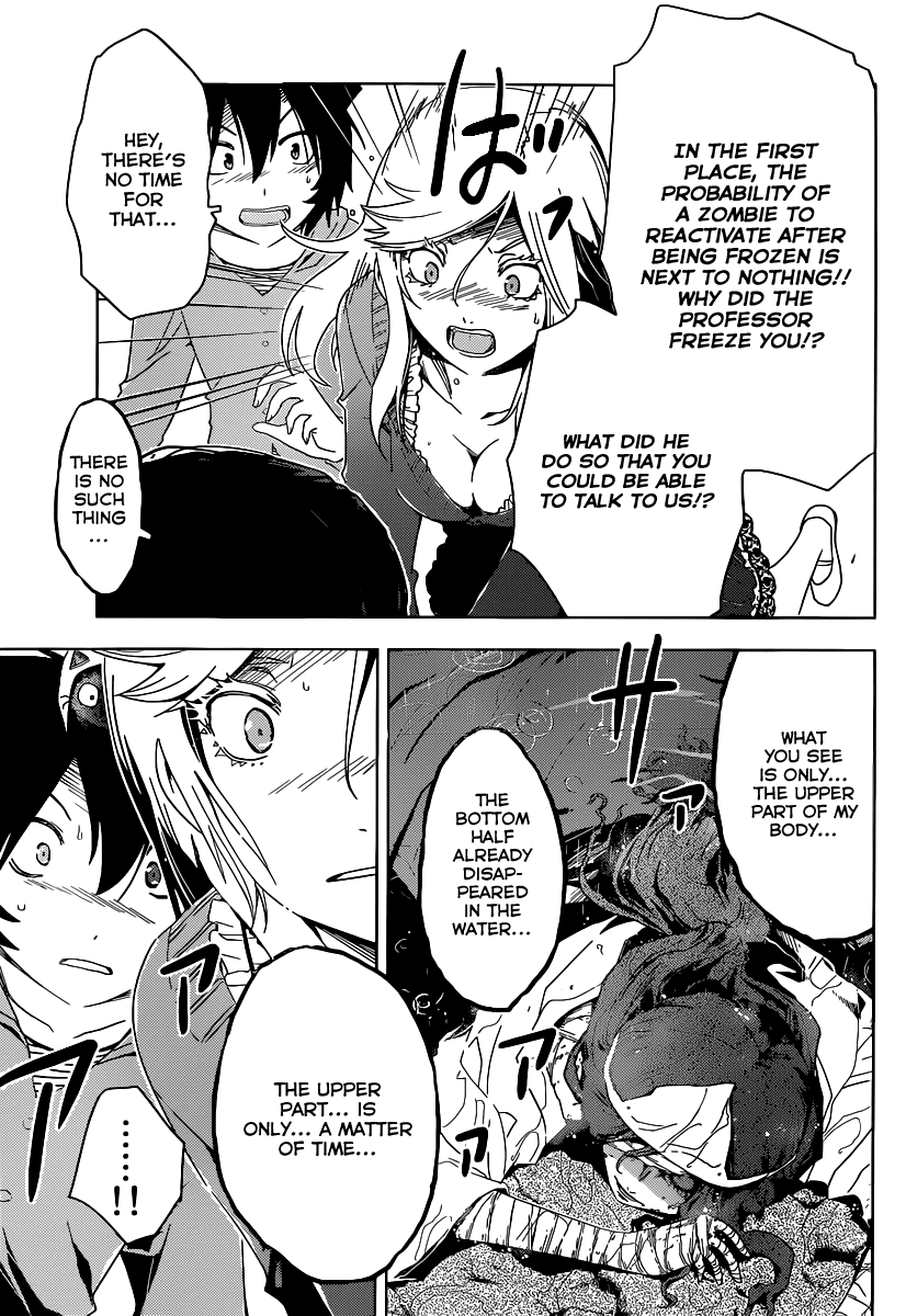 Sankarea Chapter 46 page 25 - Chapter 46: Yuzu... na... + Dead Snow +