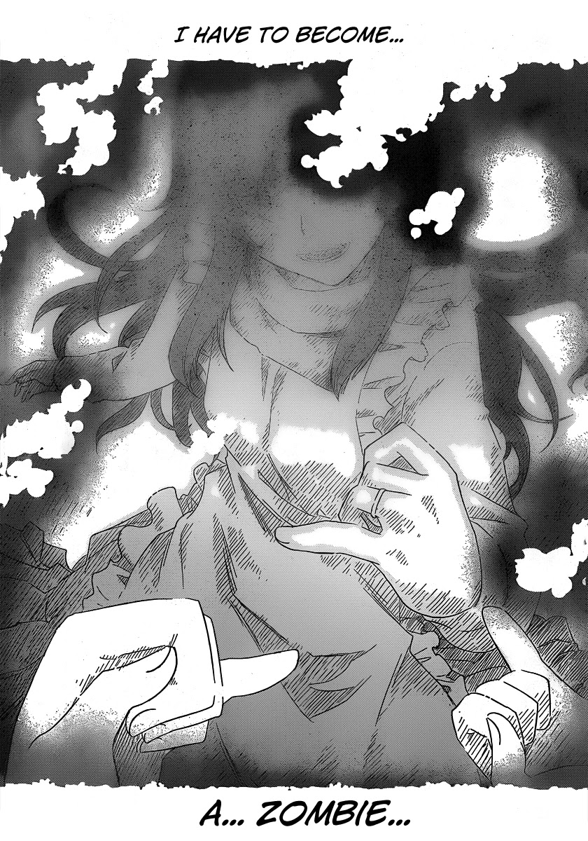 Sankarea Chapter 49 page 17 - Chapter 49: Even If... I'm... + Doom's Dead +