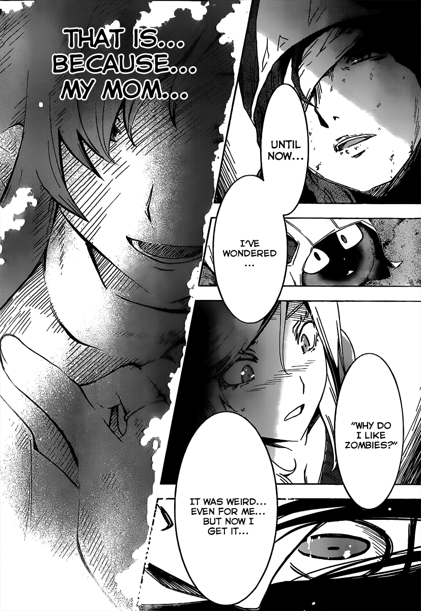 Sankarea Chapter 49 page 22 - Chapter 49: Even If... I'm... + Doom's Dead +