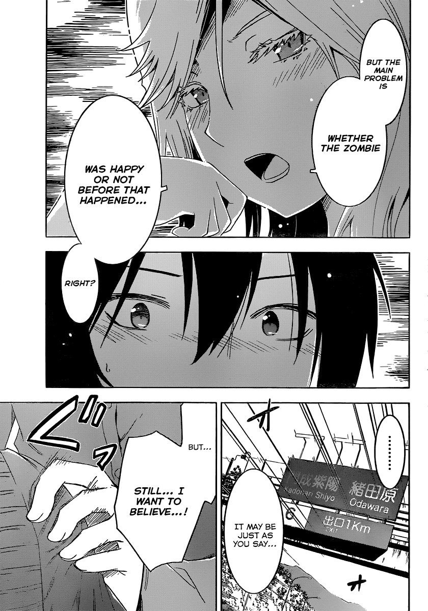 Sankarea Chapter 51 page 15 - Chapter 51: Until He... Gets Here... + Exit Humanity +