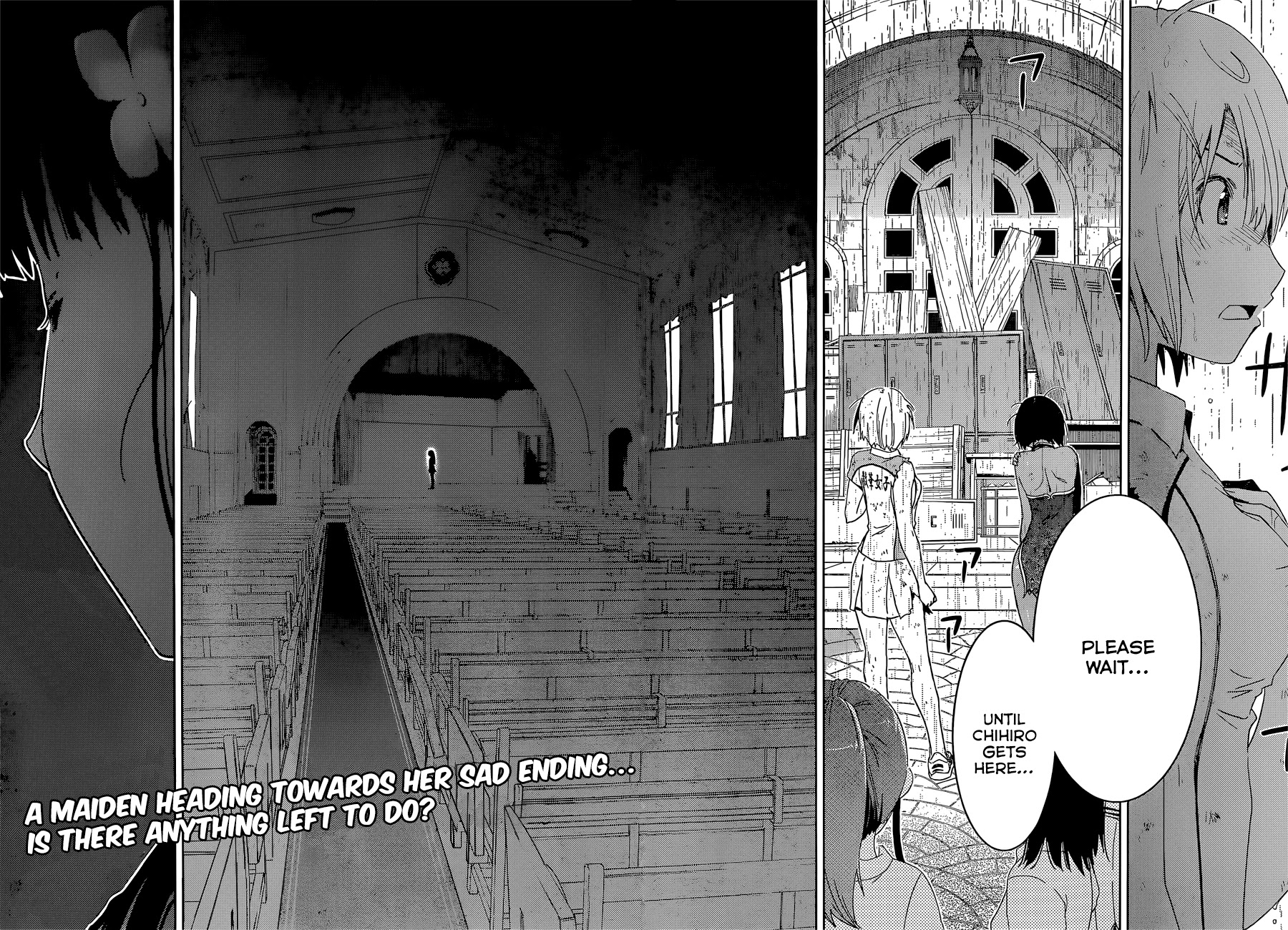 Sankarea Chapter 51 page 32 - Chapter 51: Until He... Gets Here... + Exit Humanity +