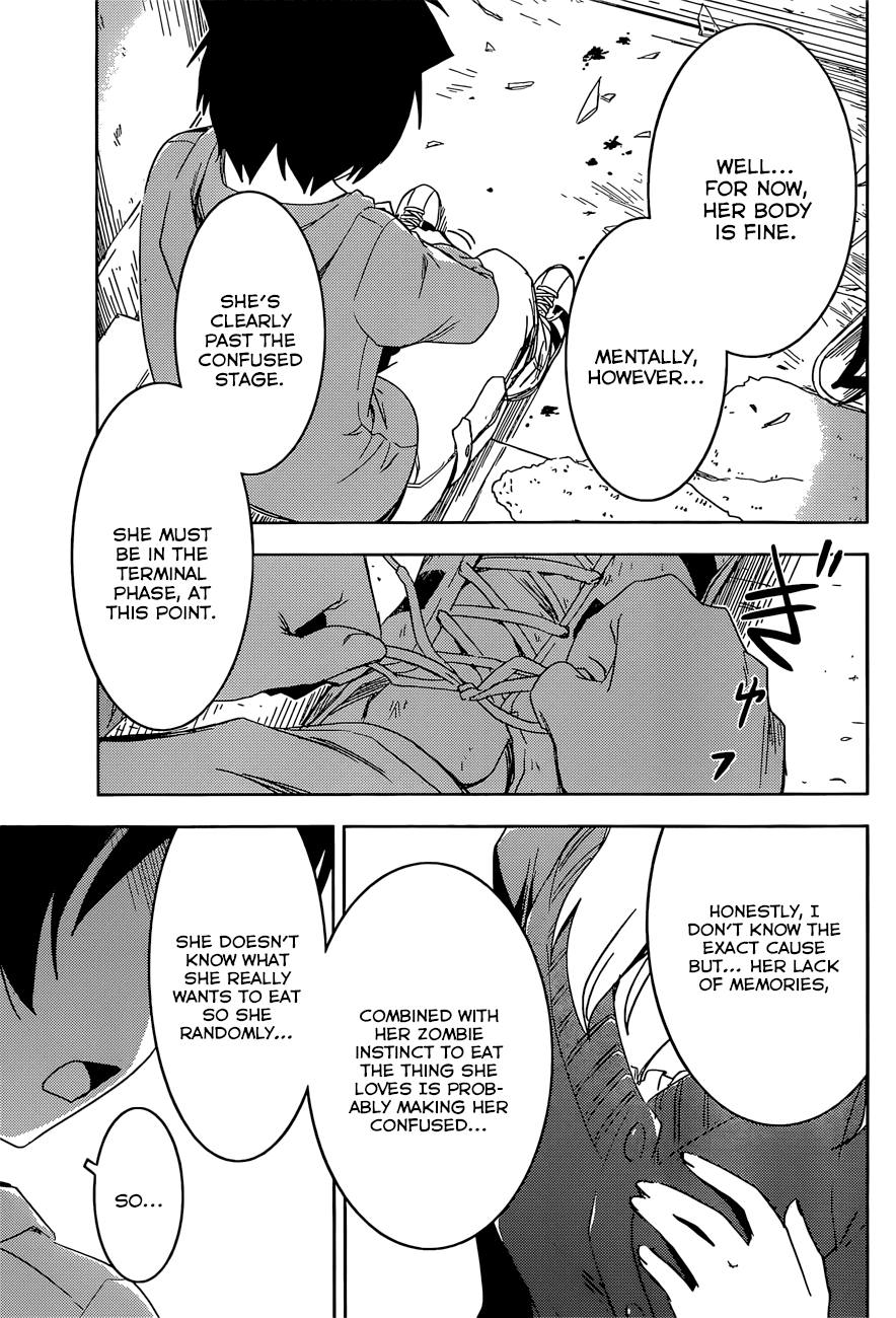 Sankarea Chapter 52 page 15 - Chapter 52: No turning… back… + Zombie Reszrrection +