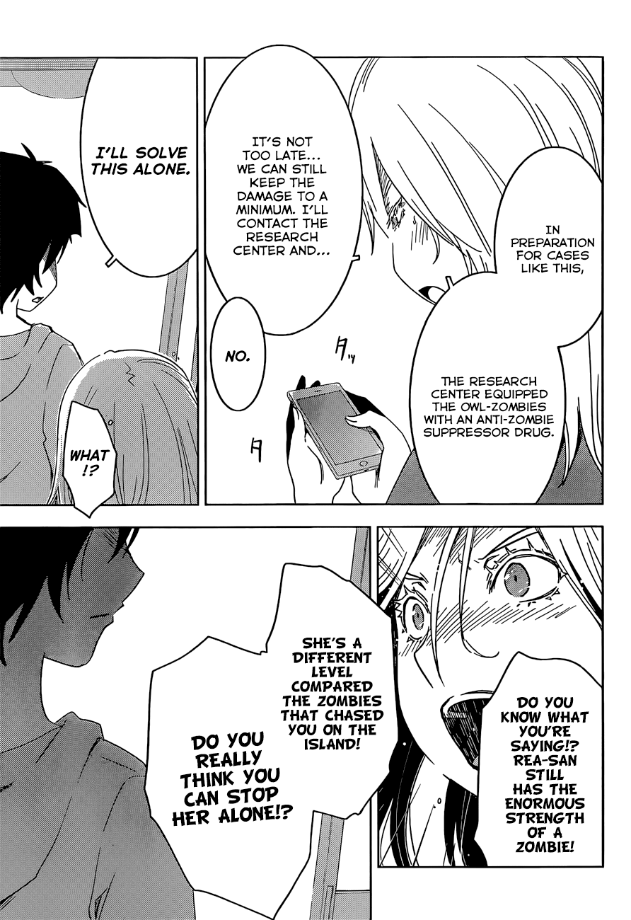Sankarea Chapter 52 page 17 - Chapter 52: No turning… back… + Zombie Reszrrection +