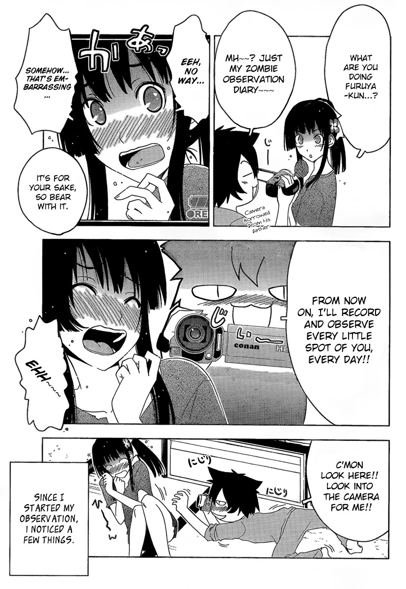 Sankarea Chapter 7 page 4 - Chapter 7: Fake... Freedom... + Dawn of the Dead +