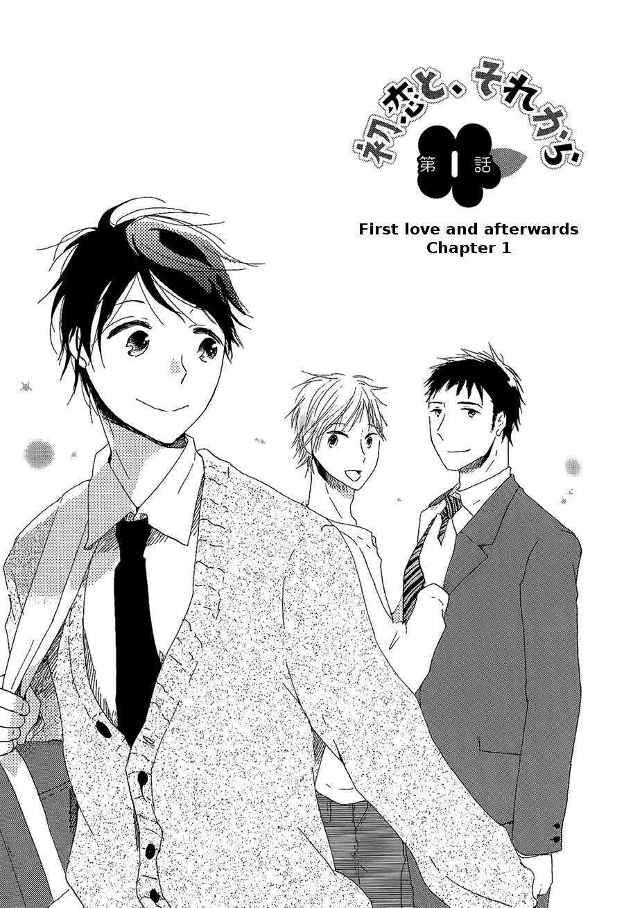 Sannin Gurashi Chapter 2 page 6 - Chapter 2: First Love, Then Afterwards Ch1