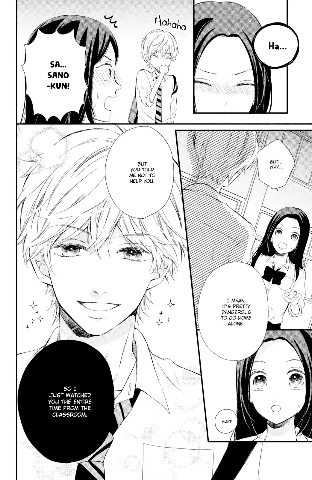 Sano, You are Meanie! Chapter 1 page 19 - Chapter 1: Sano-kun is mean