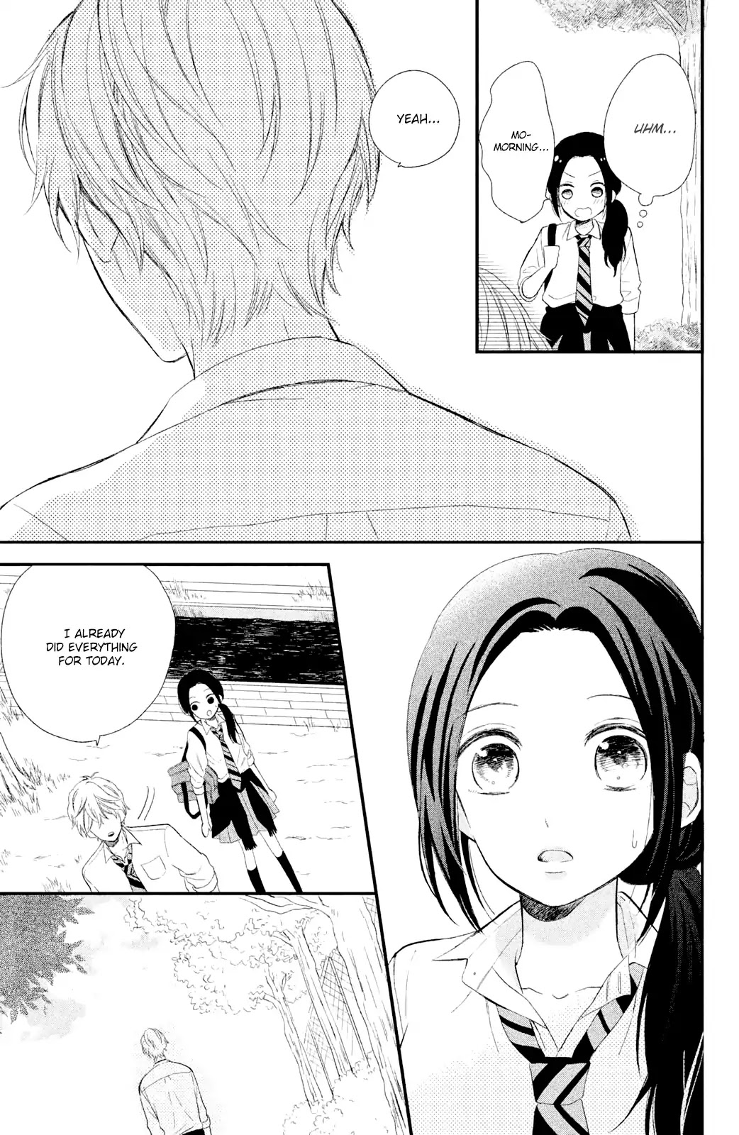 Sano, You are Meanie! Chapter 1 page 36 - Chapter 1: Sano-kun is mean