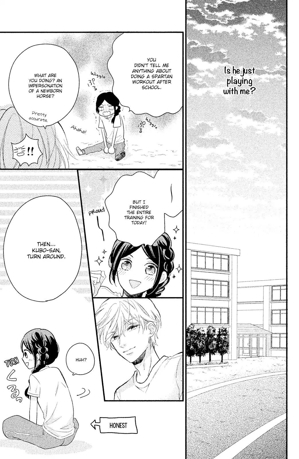 Sano, You are Meanie! Chapter 2 page 9 - Chapter 2: After school training with just the two of us