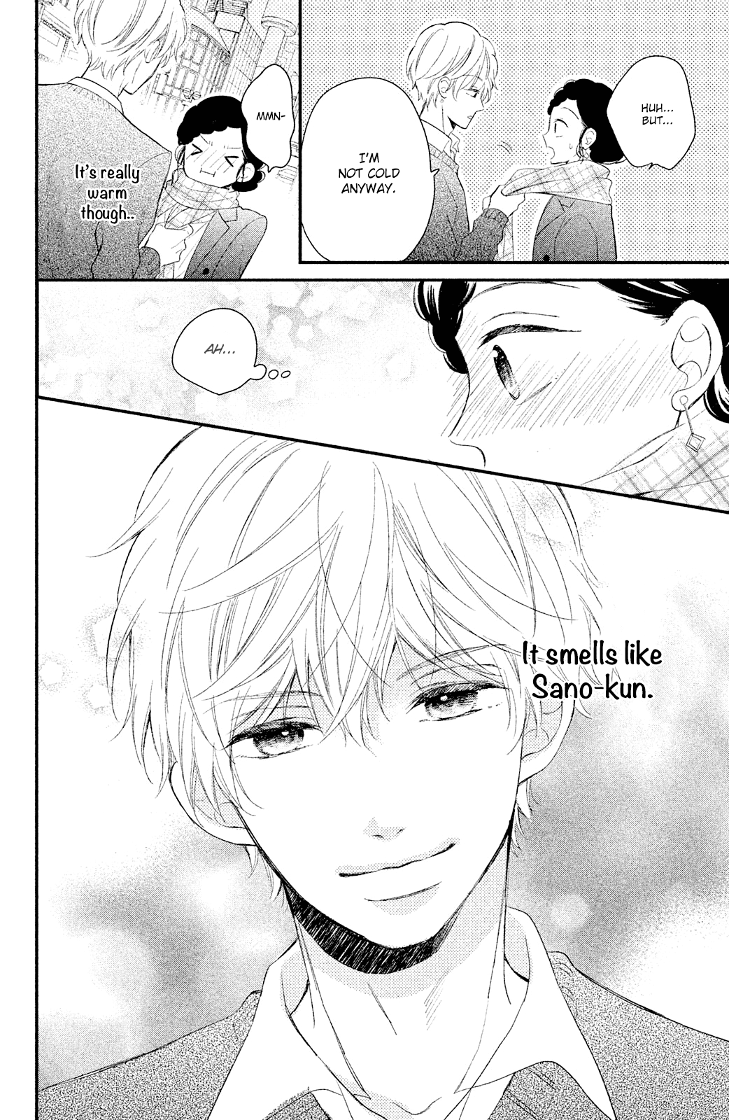 Sano, You are Meanie! Chapter 3 page 12 - Chapter 3: A mid-winter date isn't sweet