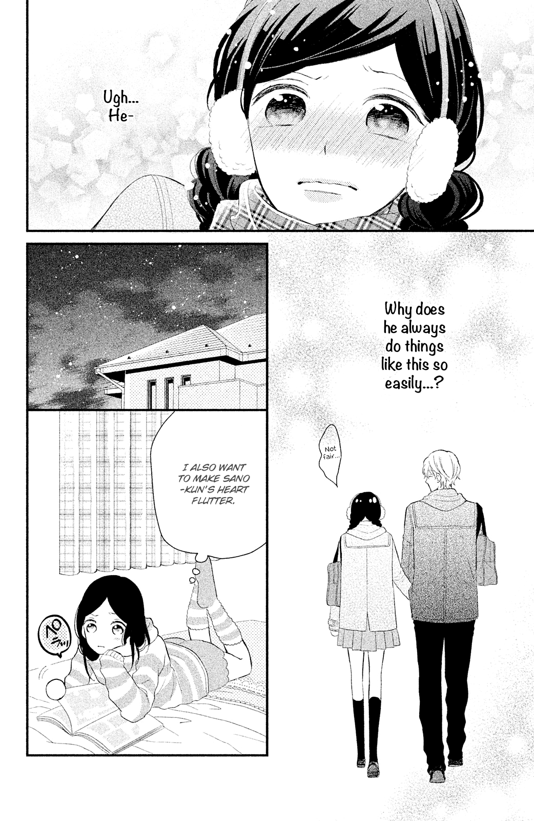 Sano, You are Meanie! Chapter 3 page 6 - Chapter 3: A mid-winter date isn't sweet