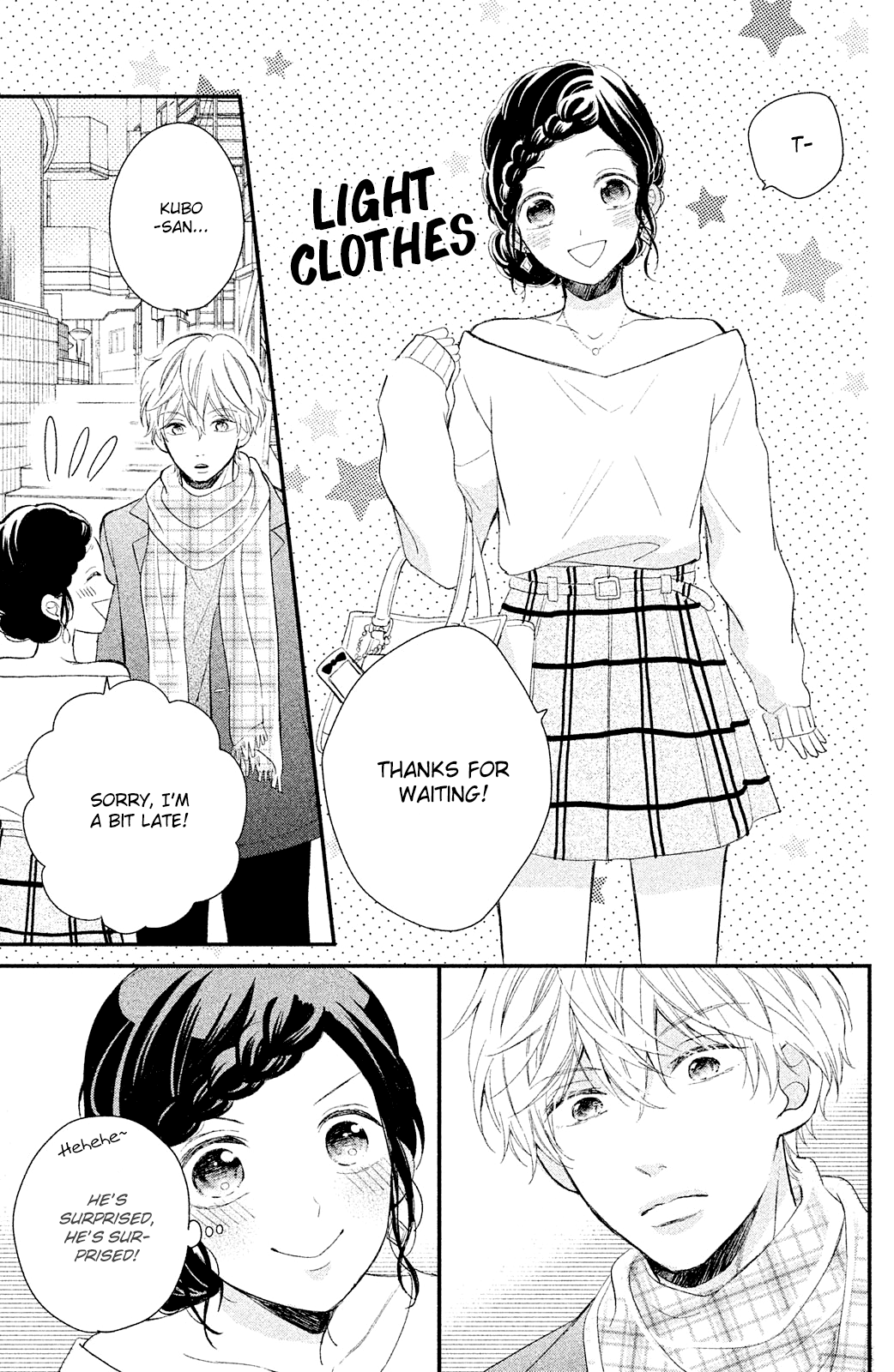 Sano, You are Meanie! Chapter 3 page 9 - Chapter 3: A mid-winter date isn't sweet