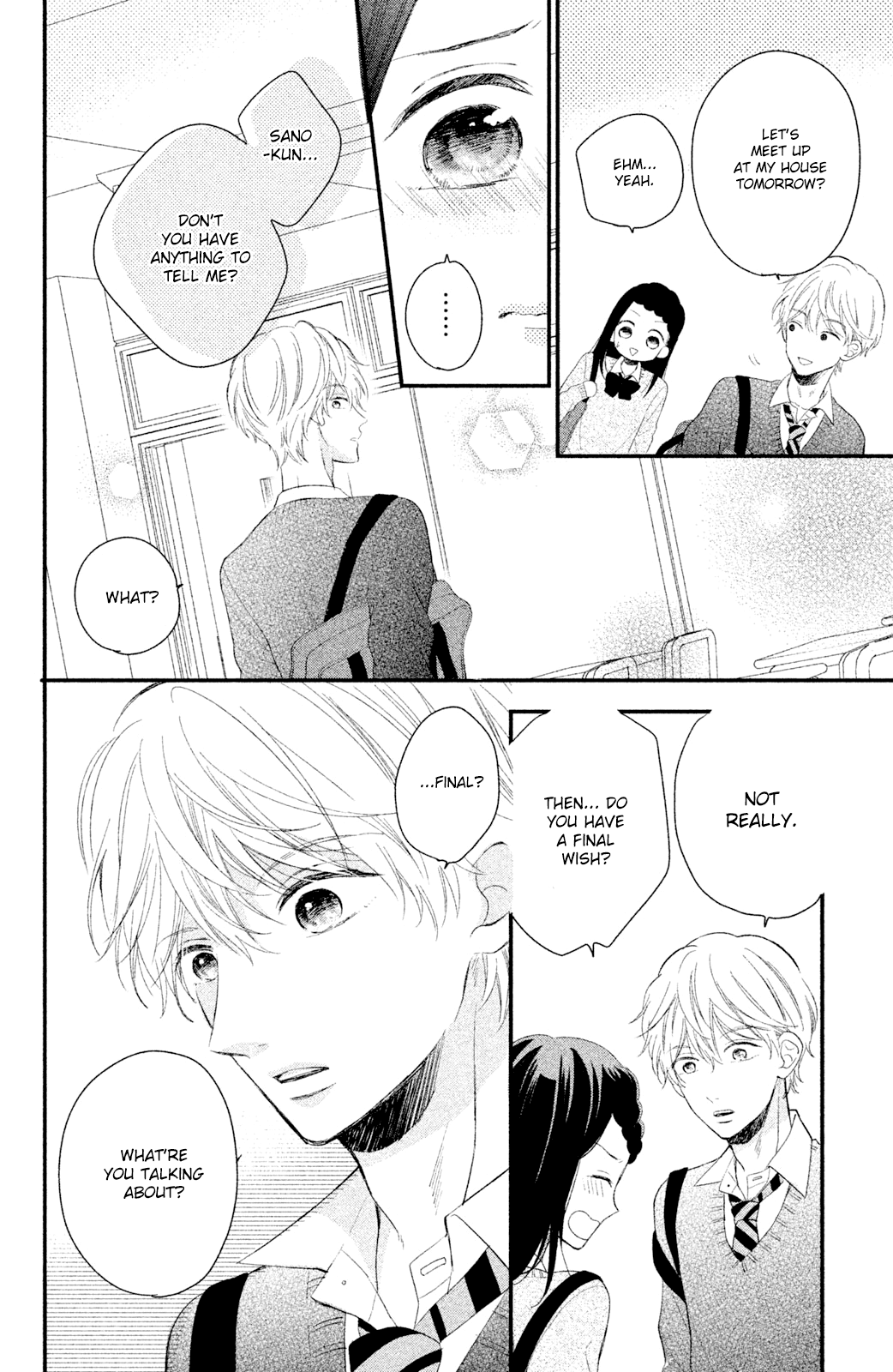 Sano, You are Meanie! Chapter 4 page 16 - Chapter 4 [END]