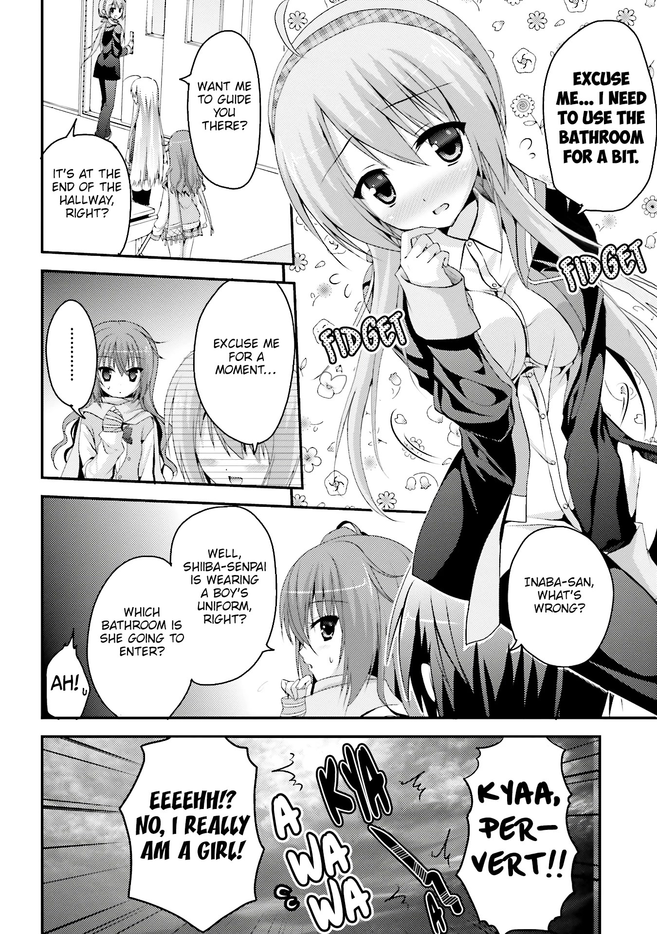 Sanoba Witch Chapter 4 page 5 - Chapter 4: The cute Transfer