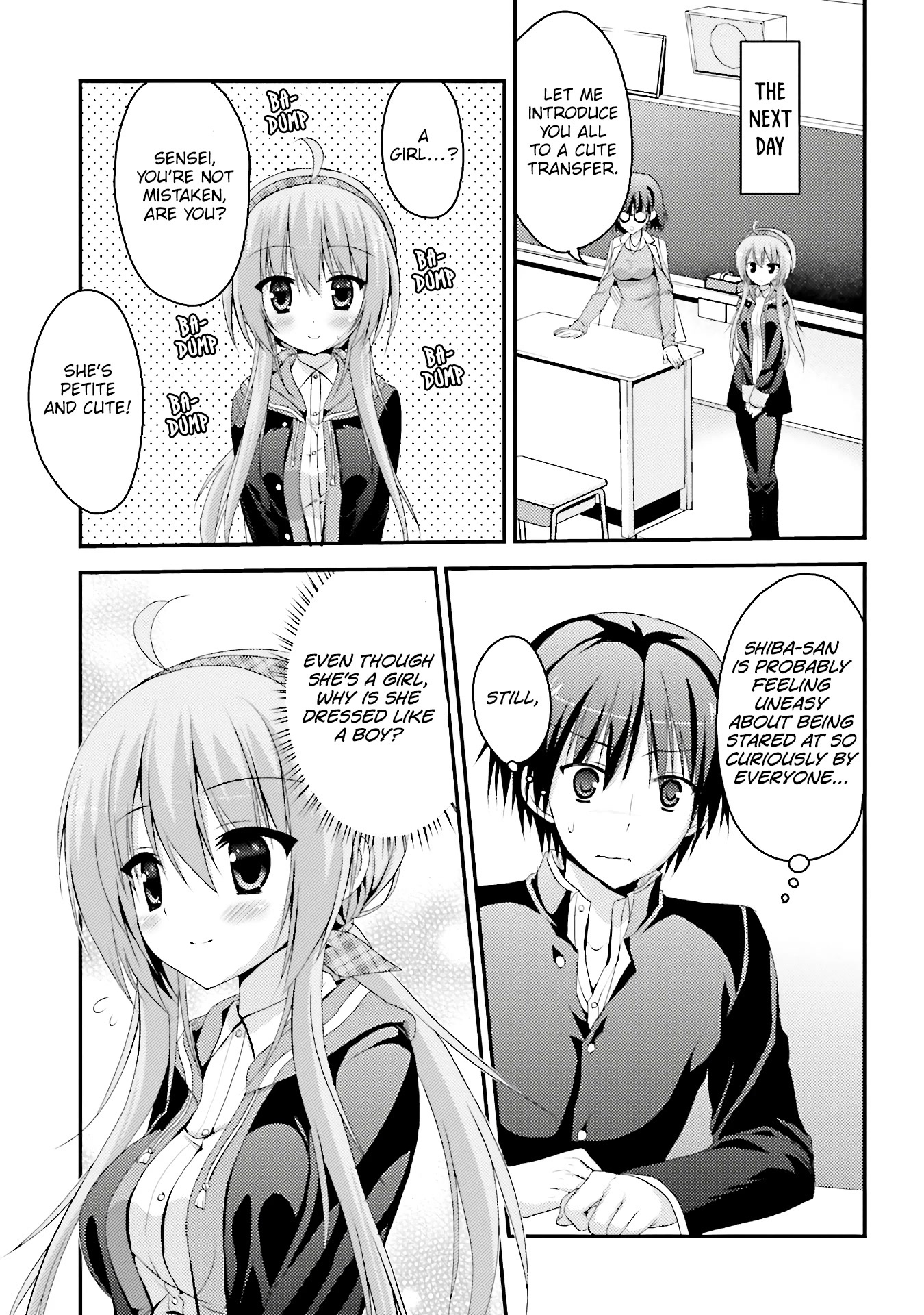 Sanoba Witch Chapter 4 page 6 - Chapter 4: The cute Transfer