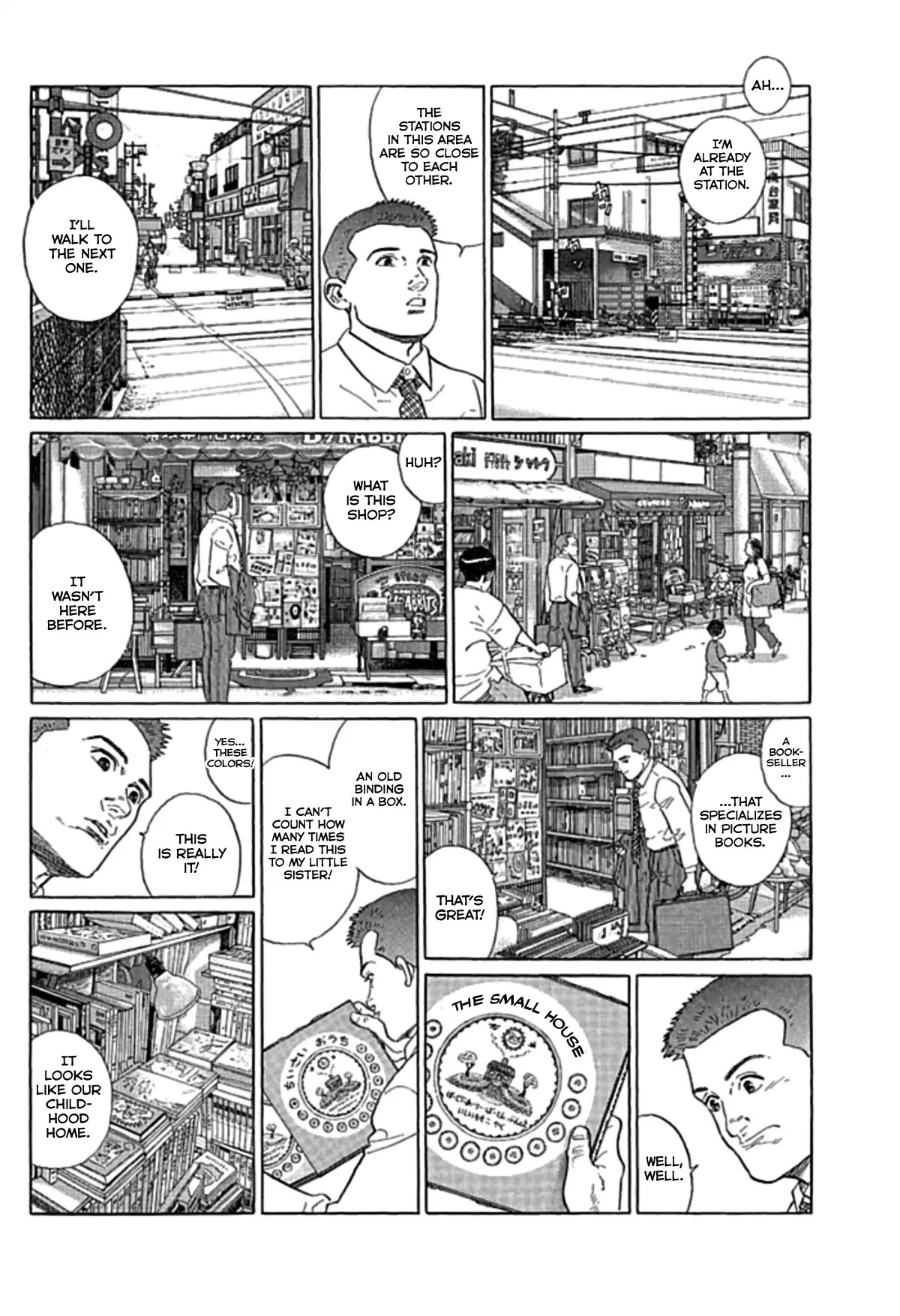 Sanpo Mono Chapter 3 page 5 - Chapter 3: The Bookseller