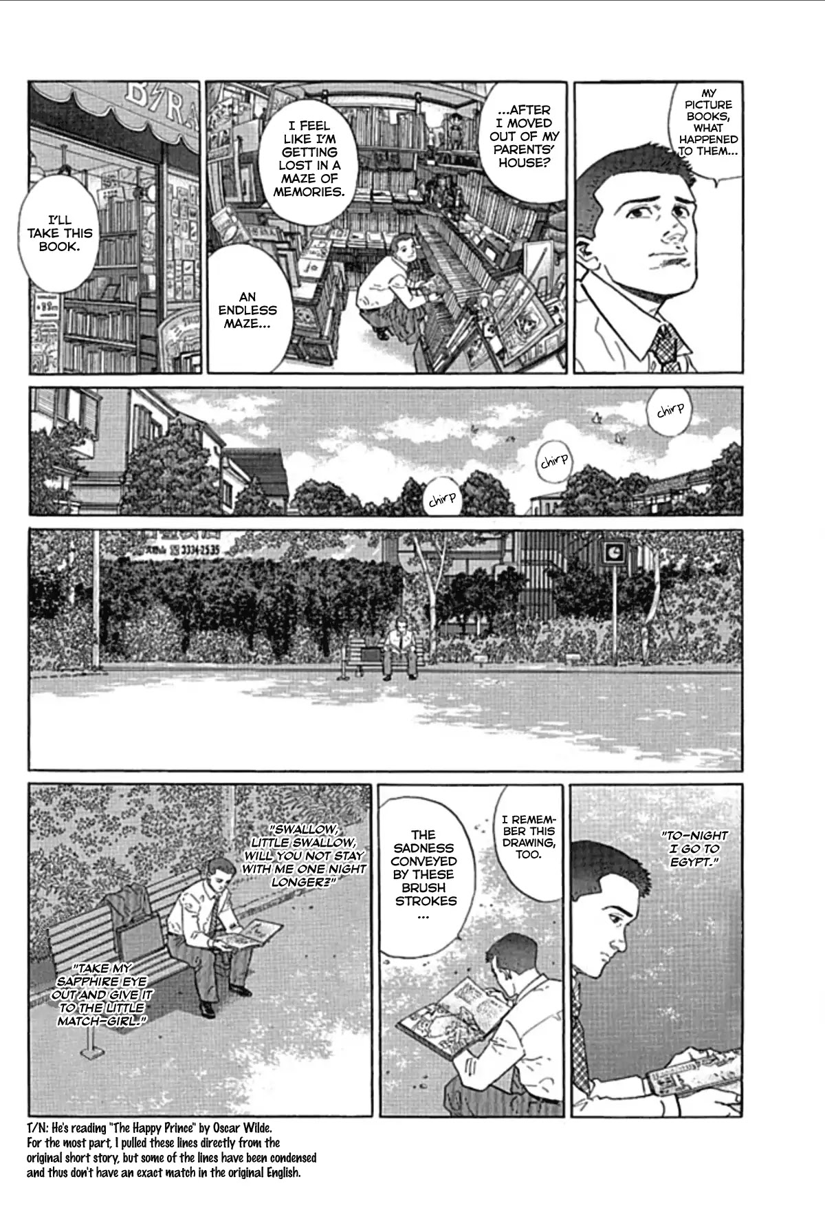Sanpo Mono Chapter 3 page 7 - Chapter 3: The Bookseller