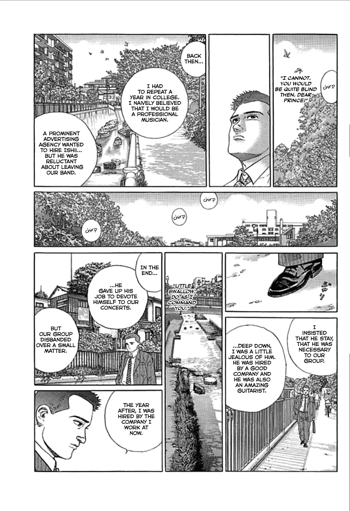 Sanpo Mono Chapter 3 page 8 - Chapter 3: The Bookseller