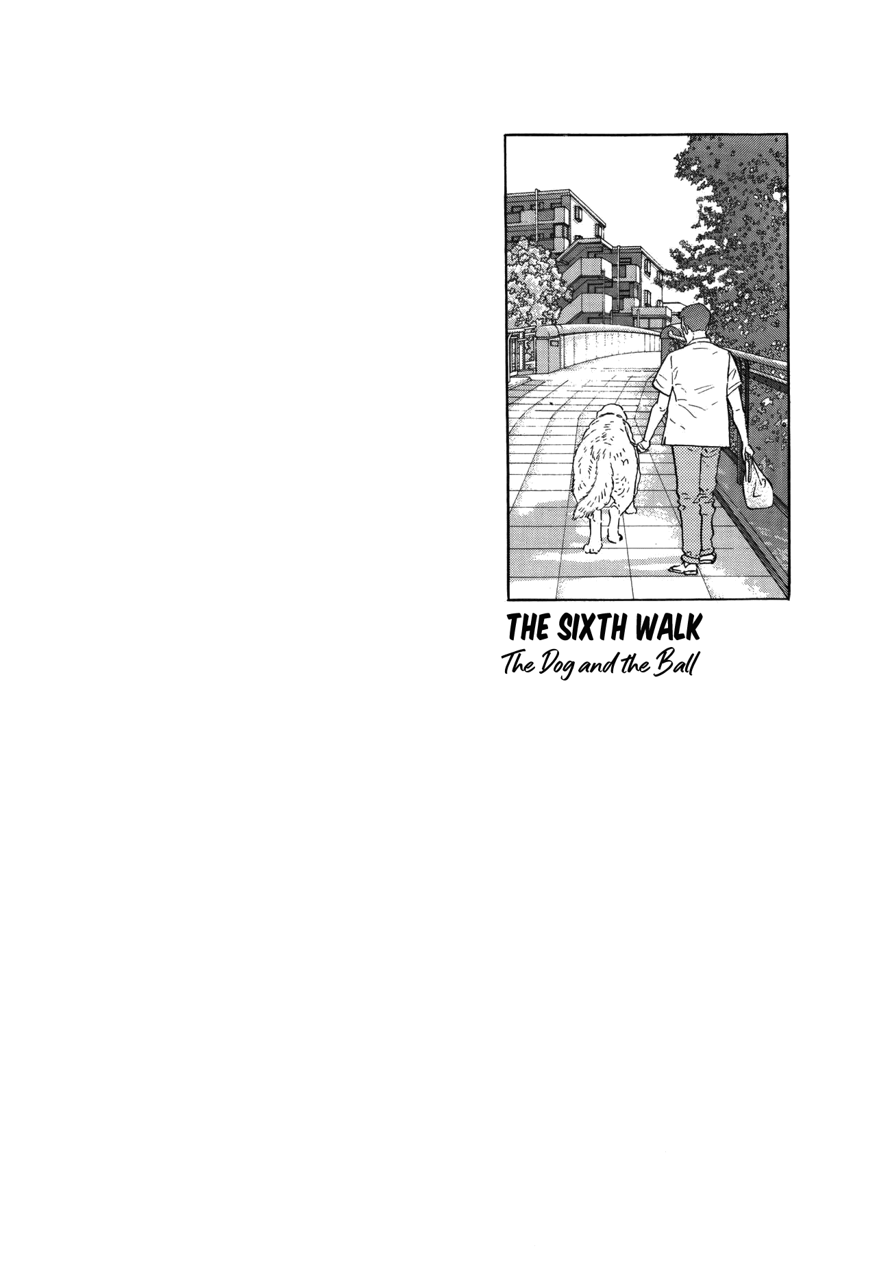 Sanpo Mono Chapter 6 page 1 - Chapter 6: The Dog and the Ball