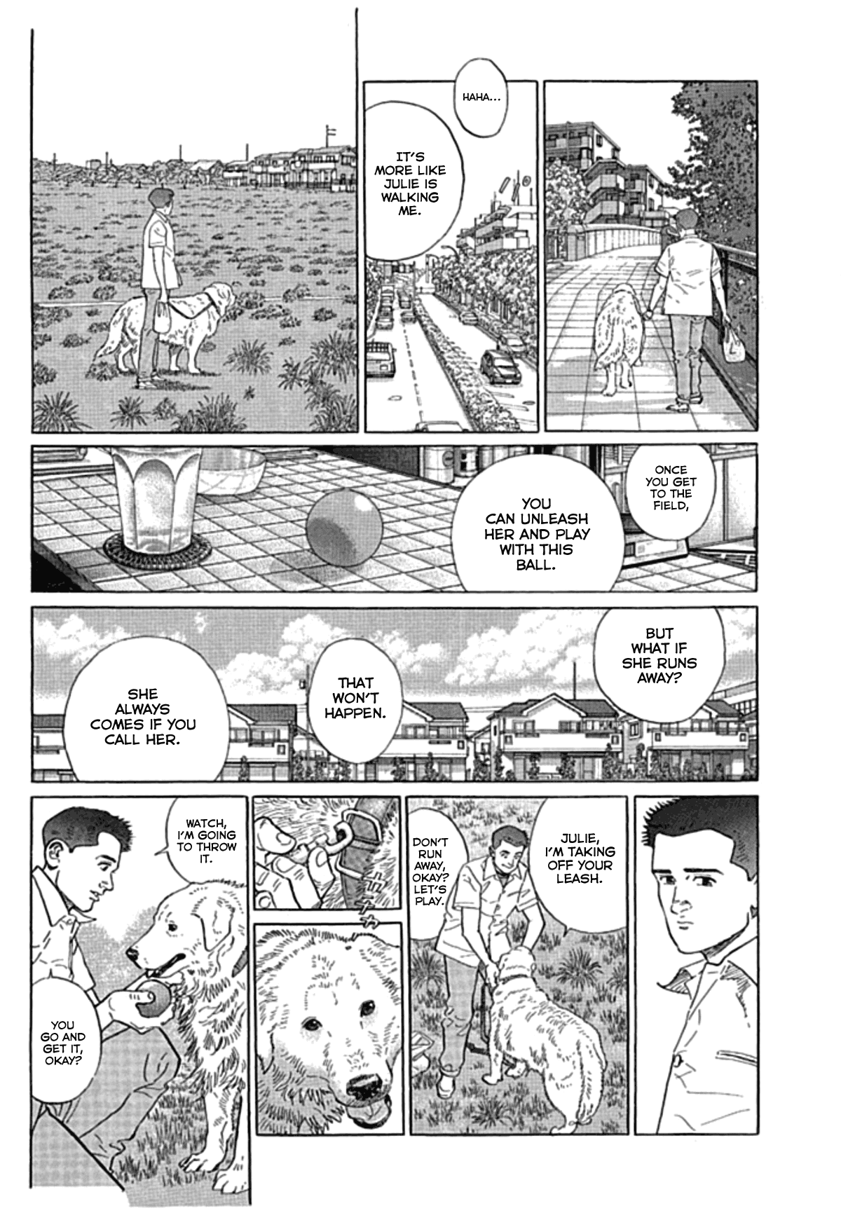 Sanpo Mono Chapter 6 page 5 - Chapter 6: The Dog and the Ball