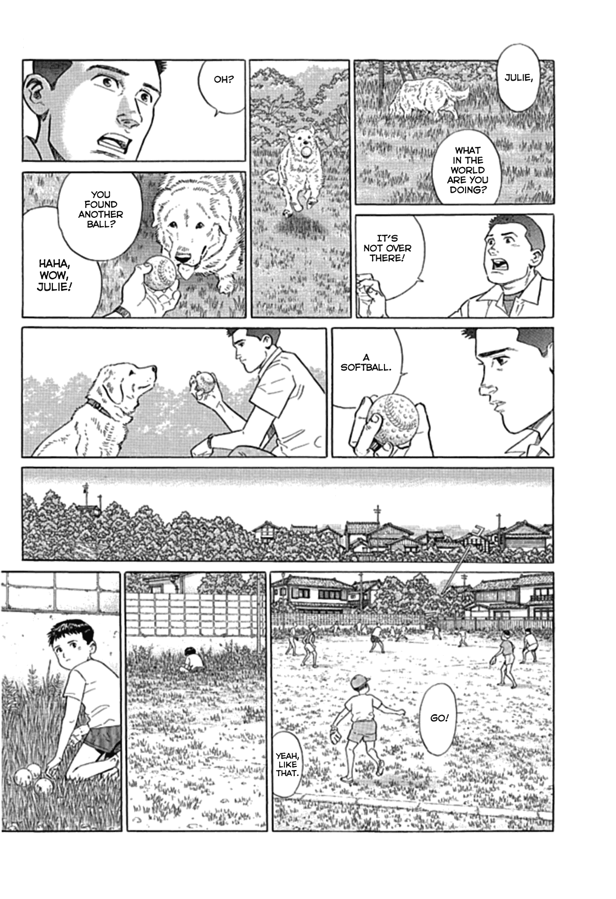 Sanpo Mono Chapter 6 page 7 - Chapter 6: The Dog and the Ball