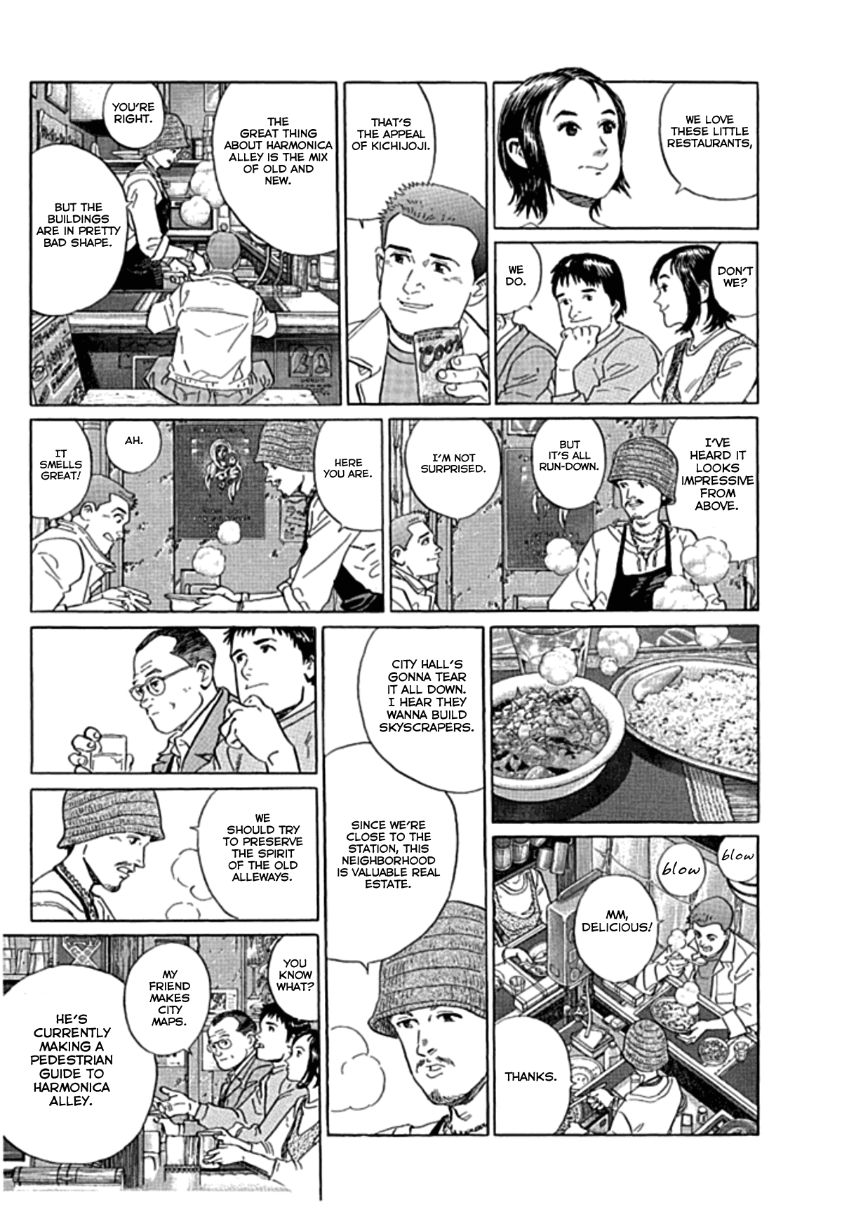 Sanpo Mono Chapter 7 page 7 - Chapter 7: Harmonica Alley