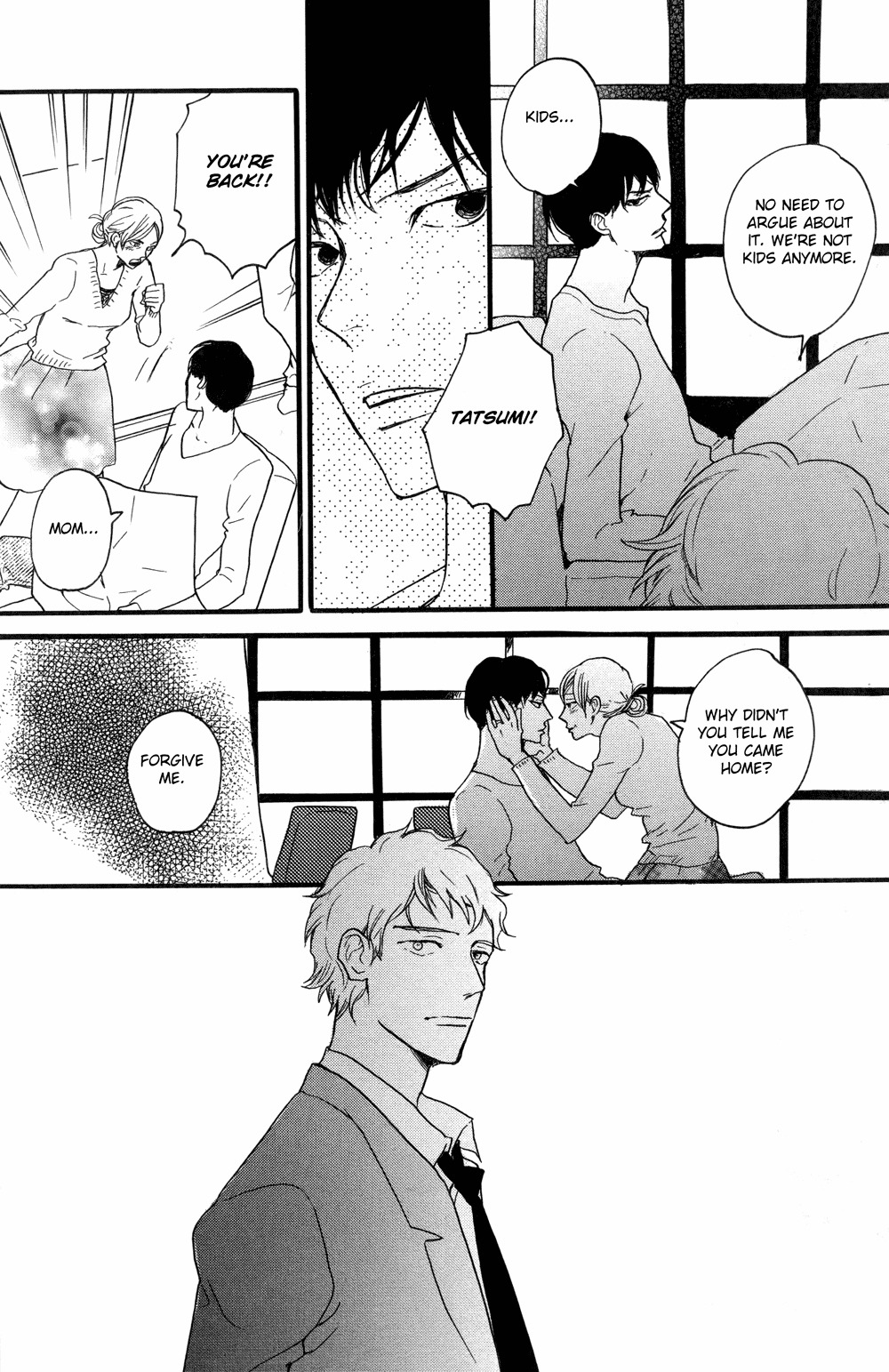 Sanshoku Mazareba Kuro ni Naru Chapter 1 page 12 - Chapter 1