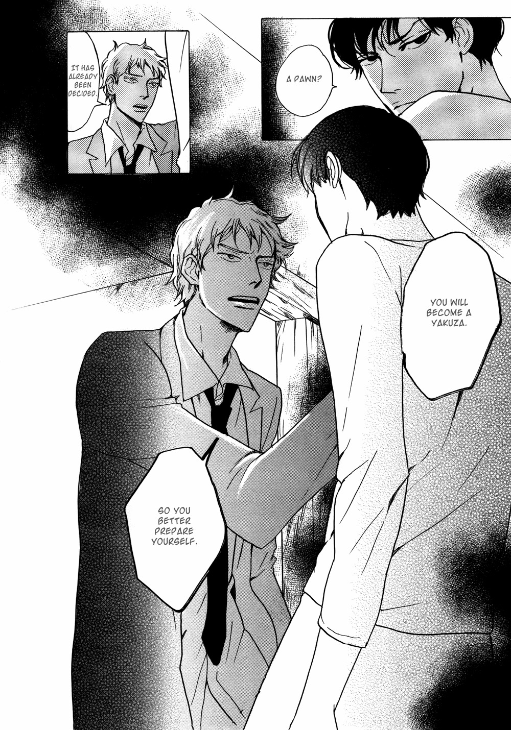 Sanshoku Mazareba Kuro ni Naru Chapter 1 page 24 - Chapter 1
