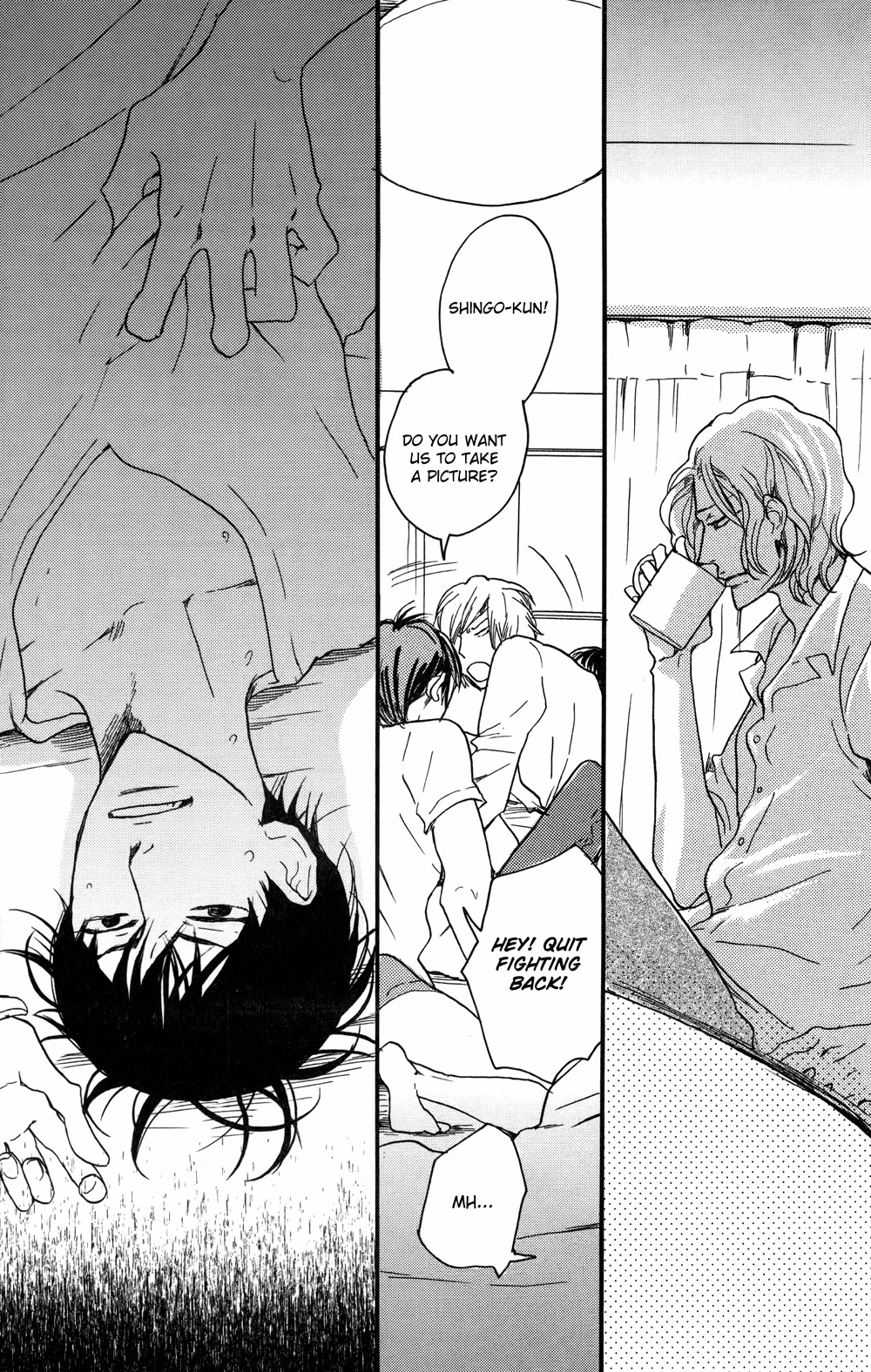Sanshoku Mazareba Kuro ni Naru Chapter 3 page 13 - Chapter 3