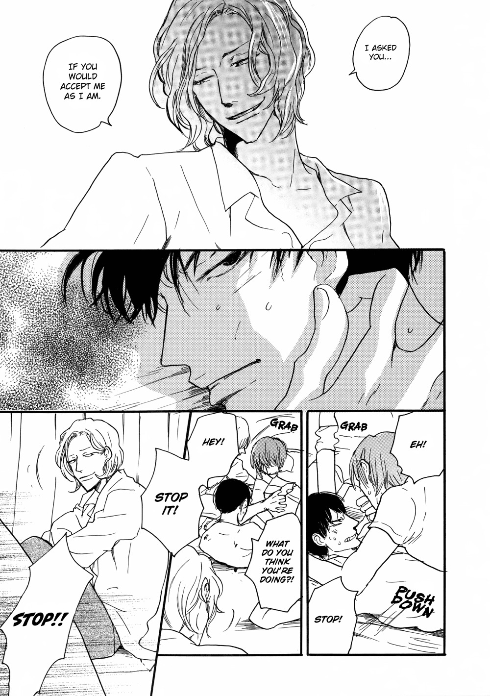 Sanshoku Mazareba Kuro ni Naru Chapter 3 page 15 - Chapter 3