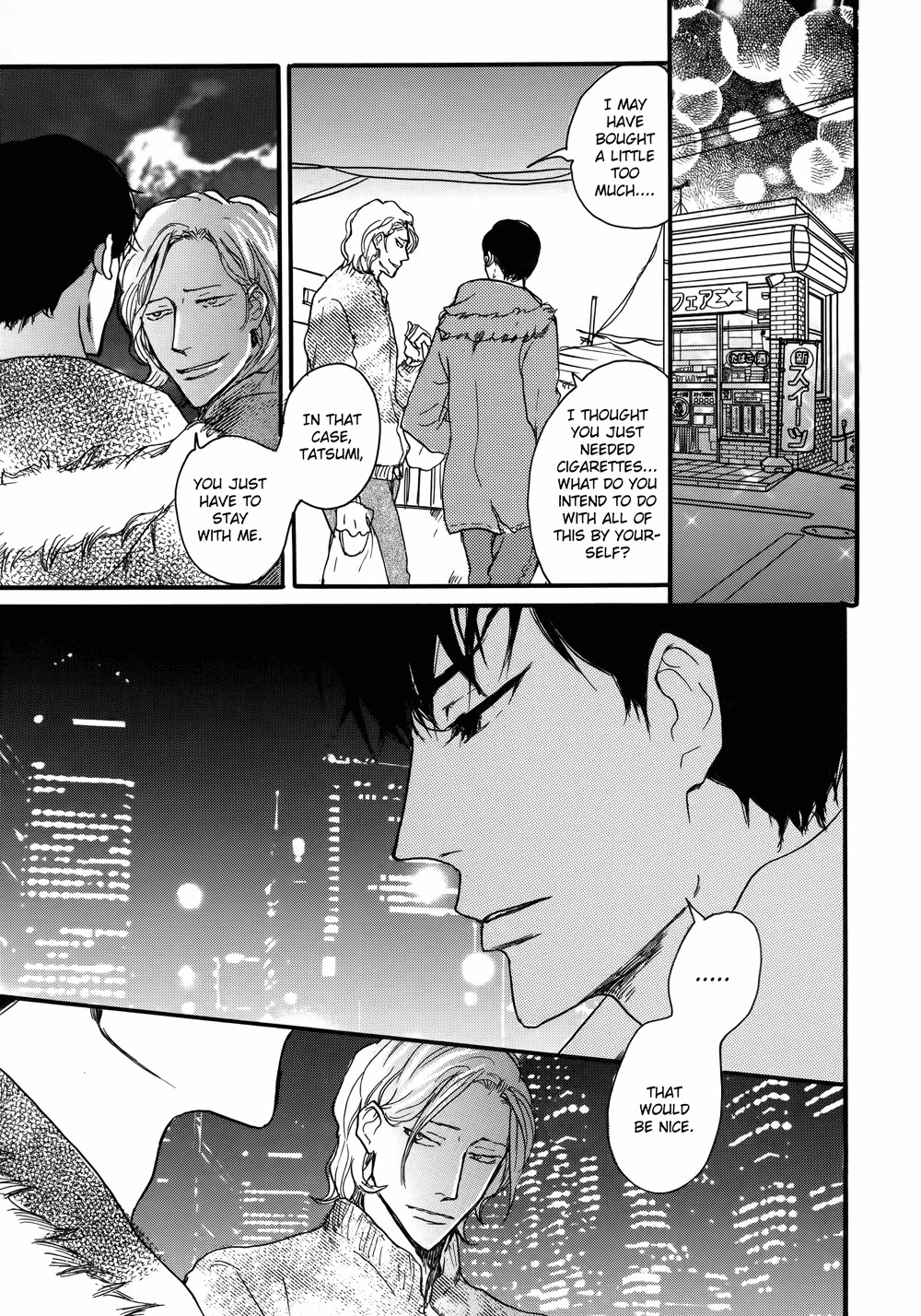 Sanshoku Mazareba Kuro ni Naru Chapter 3 page 7 - Chapter 3