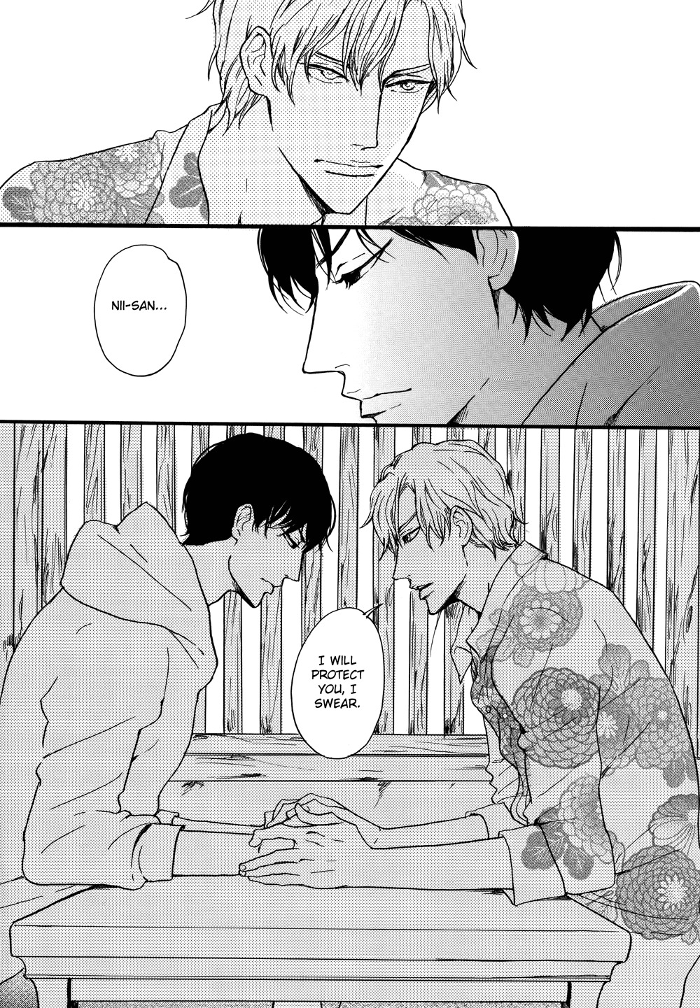 Sanshoku Mazareba Kuro ni Naru Chapter 4 page 15 - Chapter 4