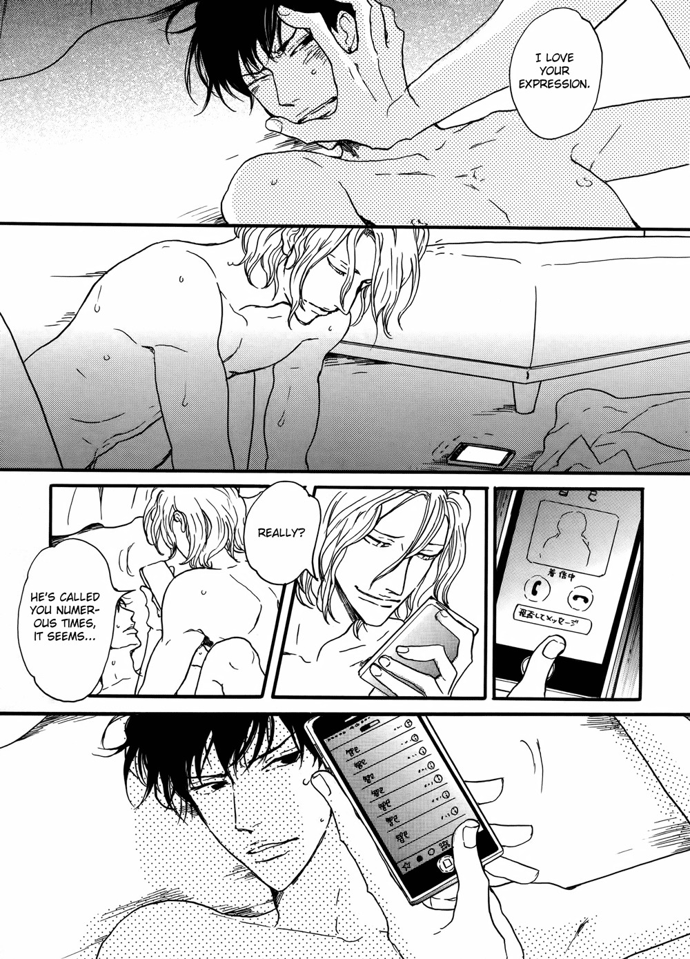 Sanshoku Mazareba Kuro ni Naru Chapter 4 page 38 - Chapter 4
