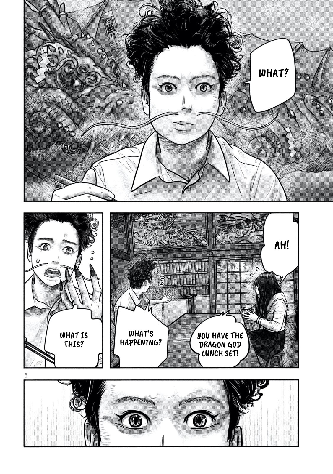 Sanzennenme no kami taiou Chapter 4 page 6 - Chapter 4: Divination Lunch Set