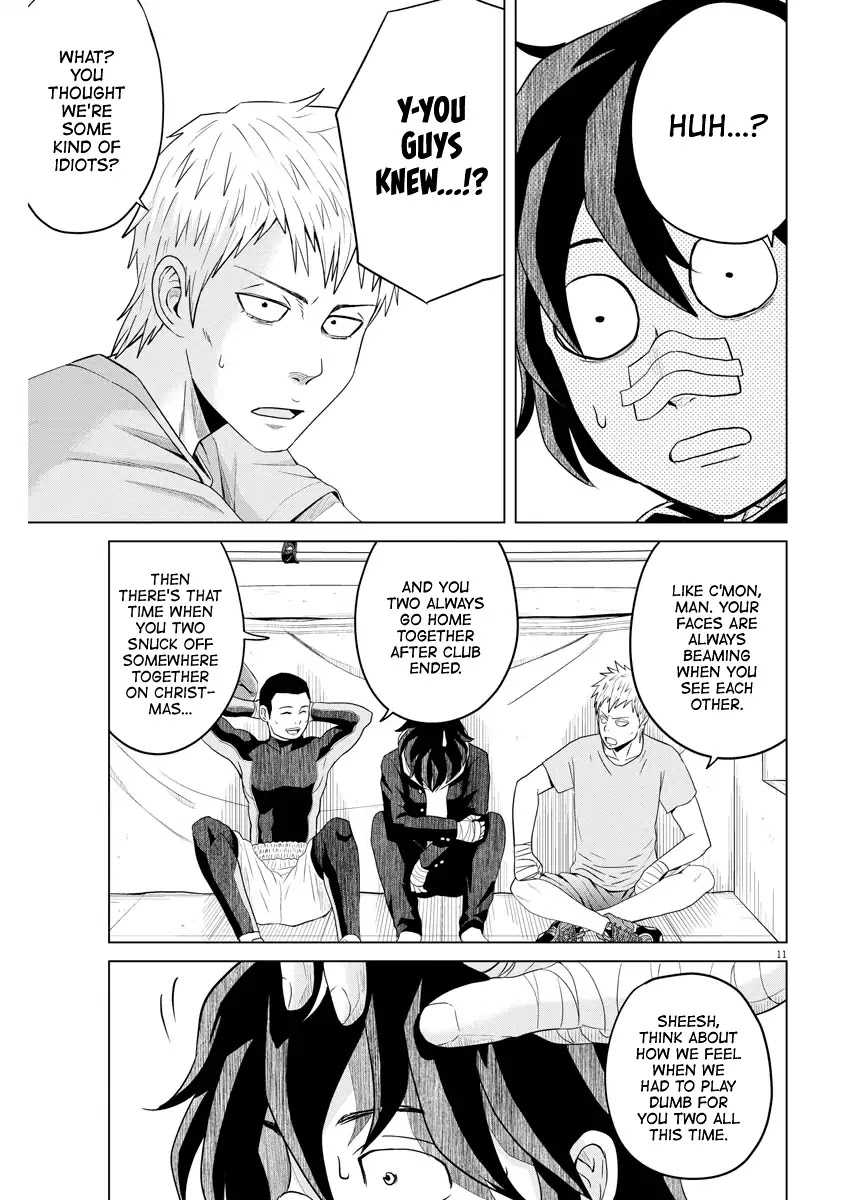 Saotome Girl, Hitakakusu Chapter 107 page 11 - Chapter 107: Saotome Senshu, Busted