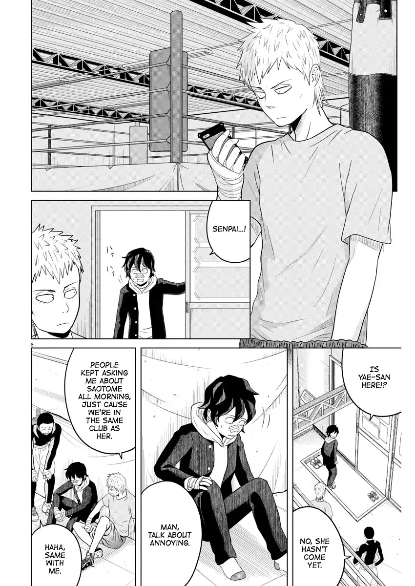 Saotome Girl, Hitakakusu Chapter 107 page 8 - Chapter 107: Saotome Senshu, Busted
