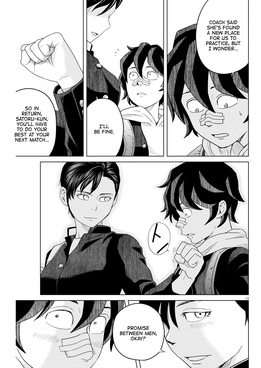 Saotome Girl, Hitakakusu Chapter 109 page 13 - Chapter 109: Saotome Senshu, Stay Away