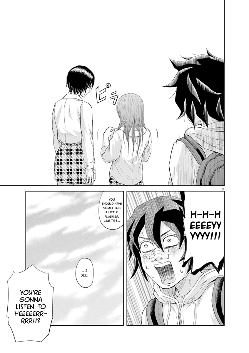 Saotome Girl, Hitakakusu Chapter 11 page 11 - Chapter 11: Saotome-Senshu, Paying Attention