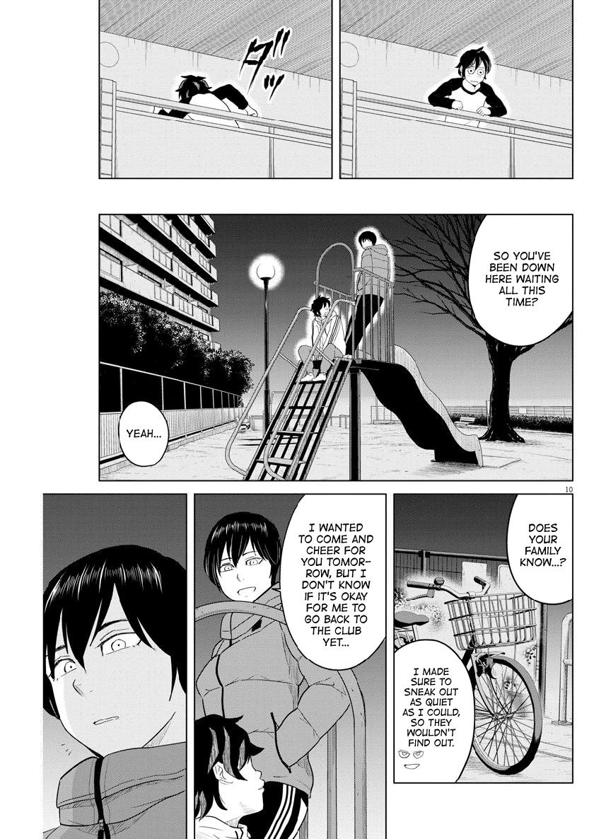 Saotome Girl, Hitakakusu Chapter 115 page 10 - Chapter 115: Saotome Senshu, Stopping by